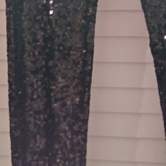 Leggings-black sequence - Picture 4 of 6